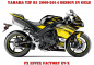 Preview: Beispiel Bild für die Farben, EV-X Gelb für Yamaha YZF R1 2009-2014